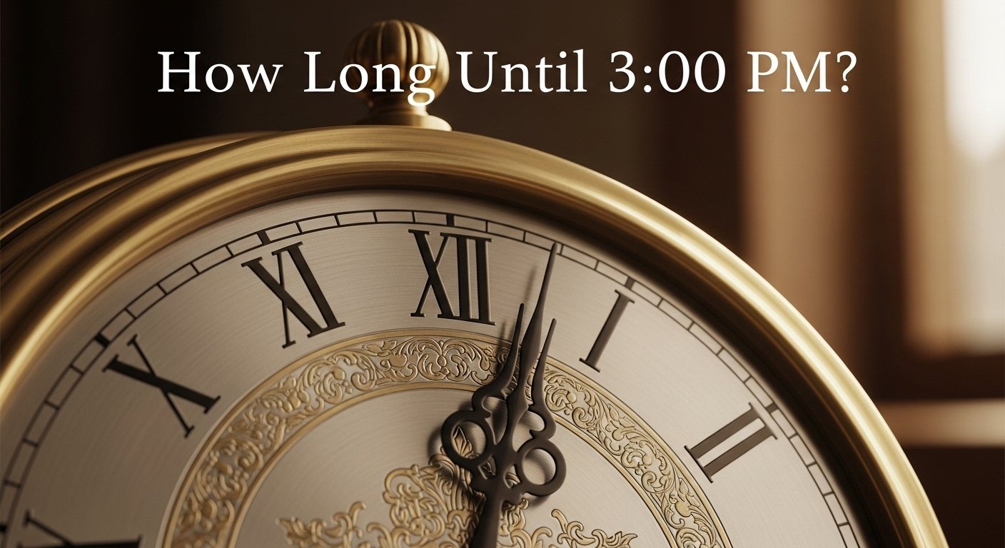 How Long Until 3:00 PM?