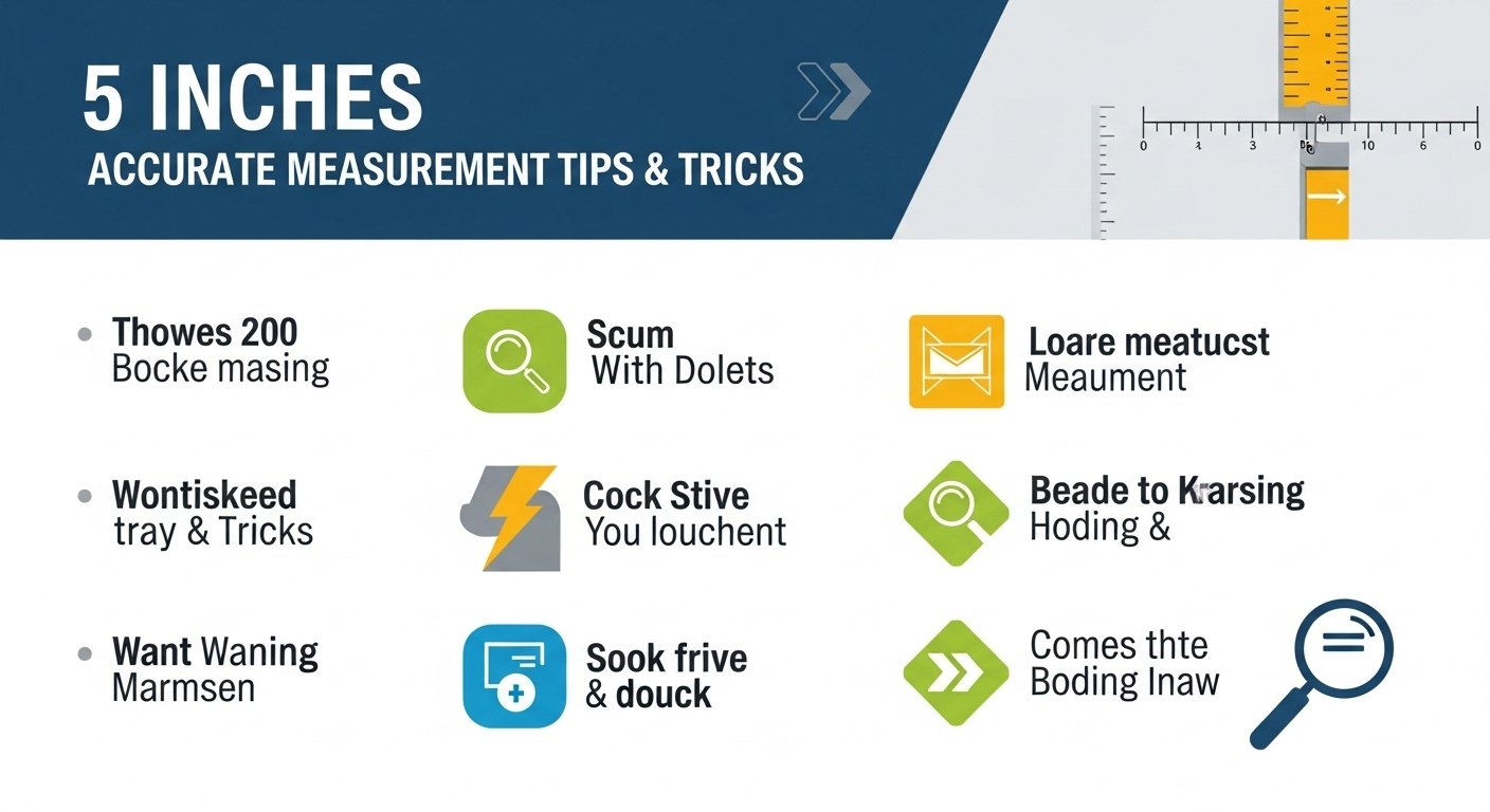 5 Inches Accurate Measurement