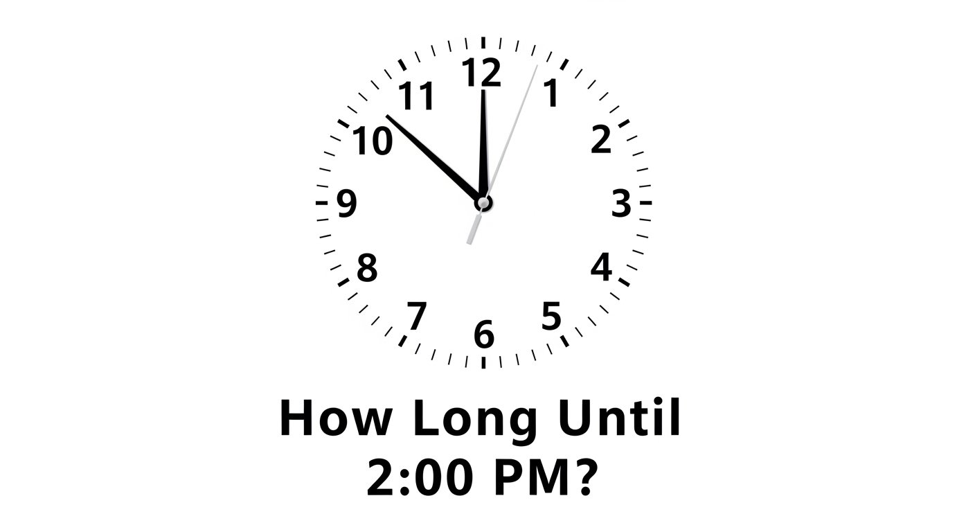 How Long Until 2:00 PM?