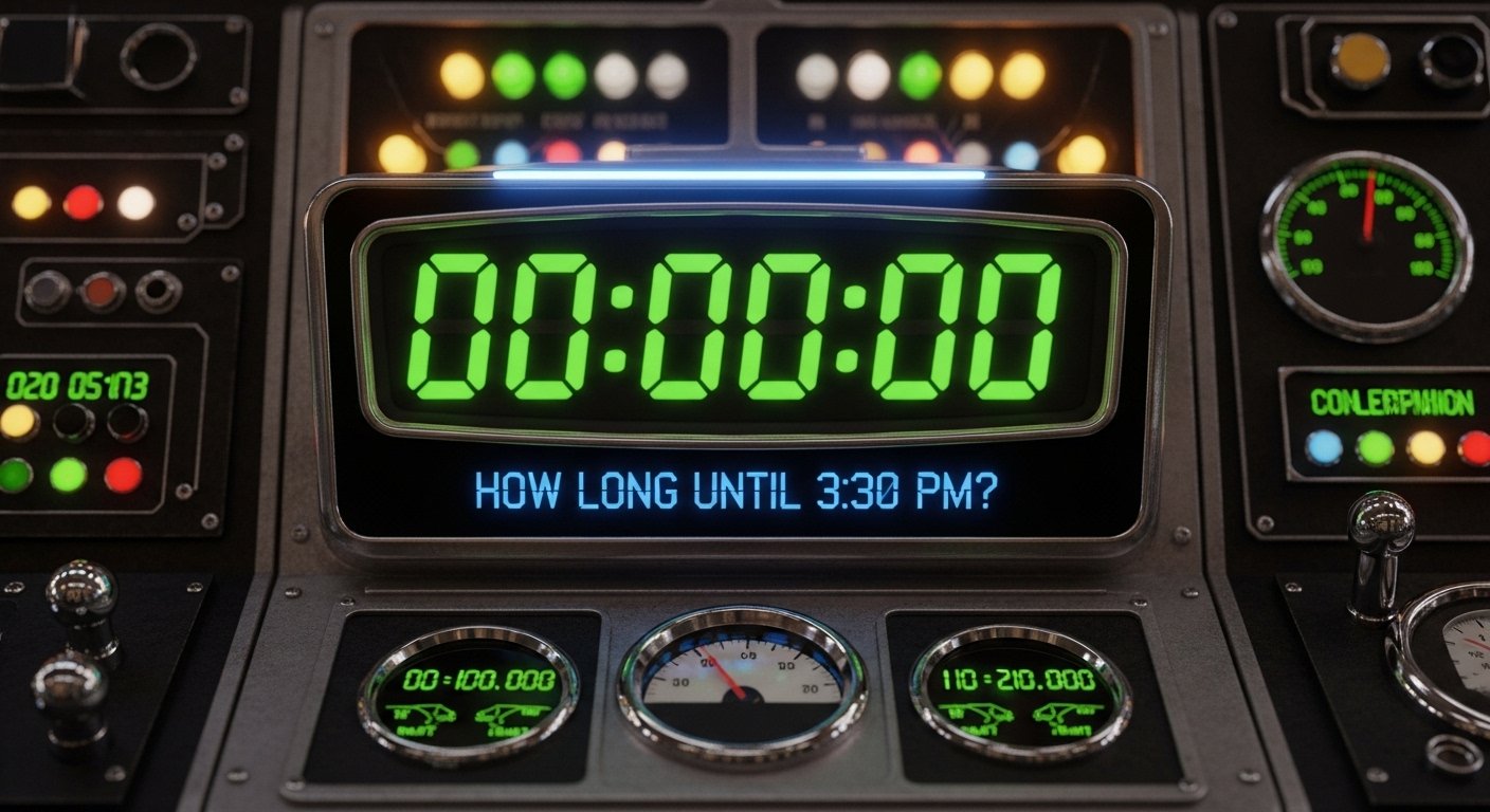 How Long Until 3:30 PM?