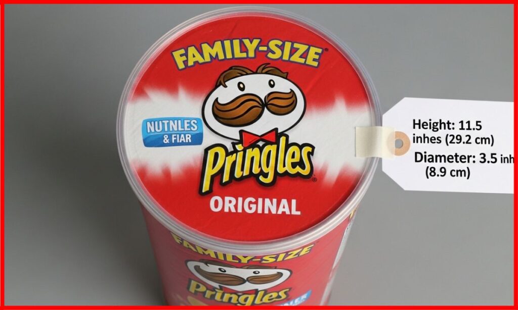 Family-Size Pringles Can Dimensions