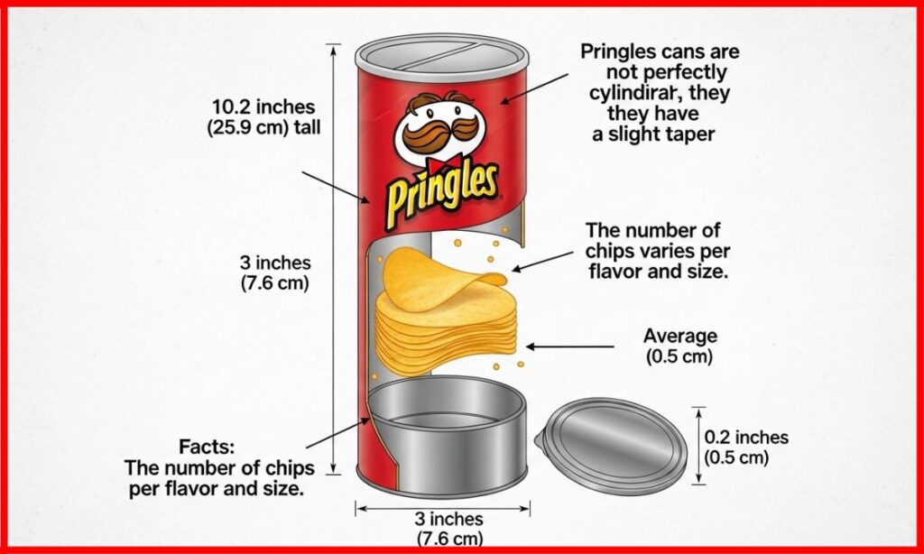 Pringles Can Measurements