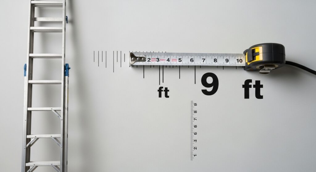 extension ladder size