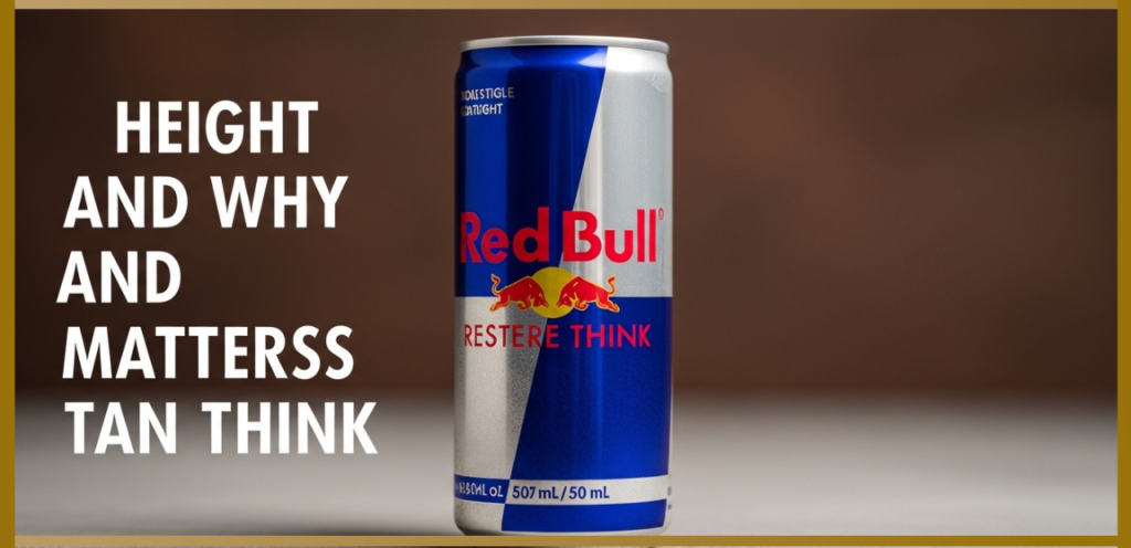 red bull can height