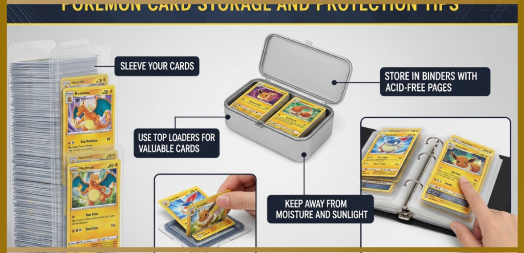 Pokémon card storage tips