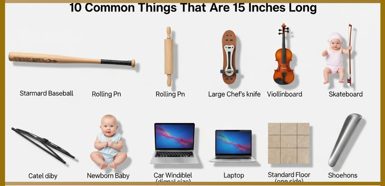 things that are 15 inches long