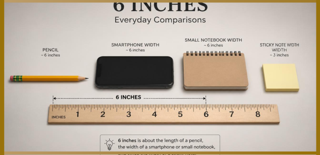 How Big Is 6 Inches