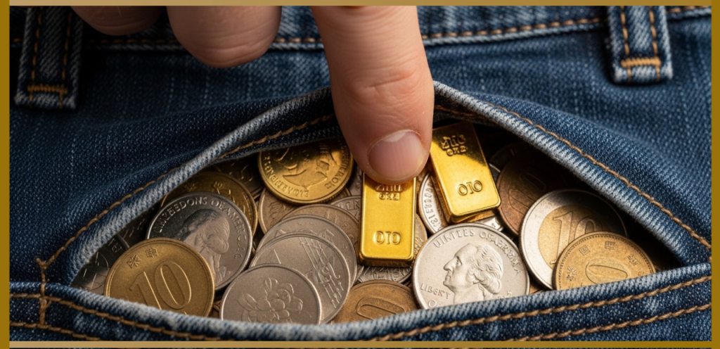 3 Ounces and Coins