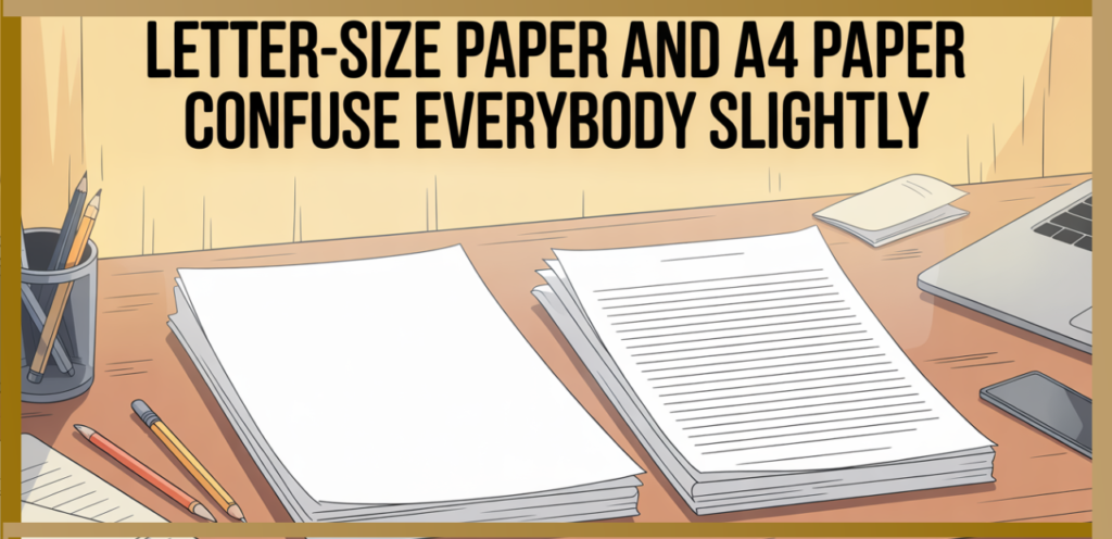 letter-size paper