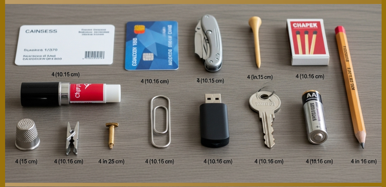 14 Common Things That Are 4 Inches Long