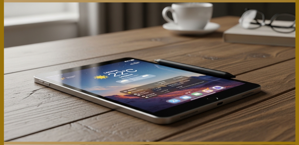 An iPad Mini or Small Tablet