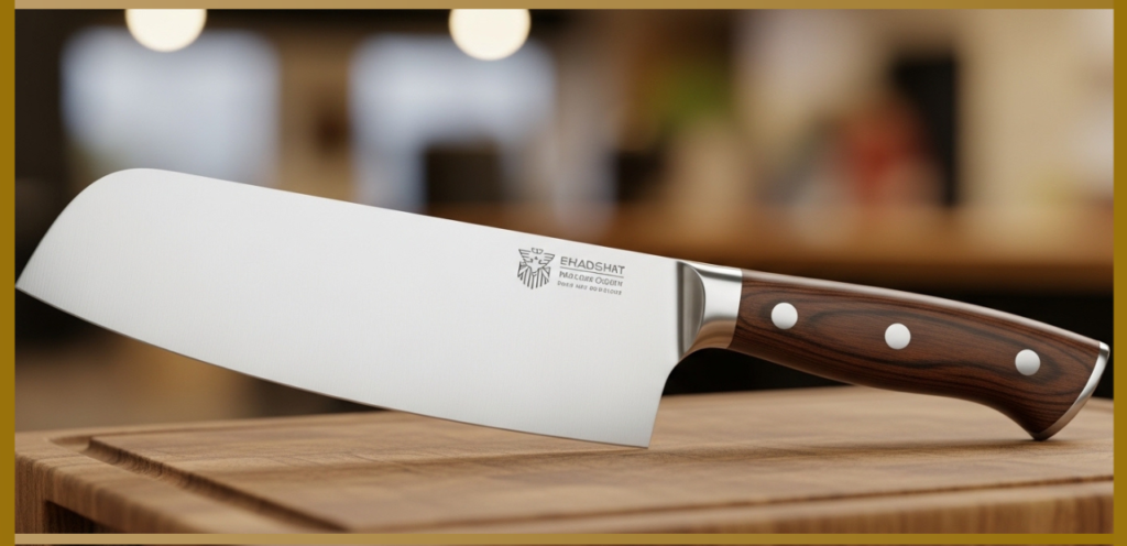 A Large Kitchen Knife