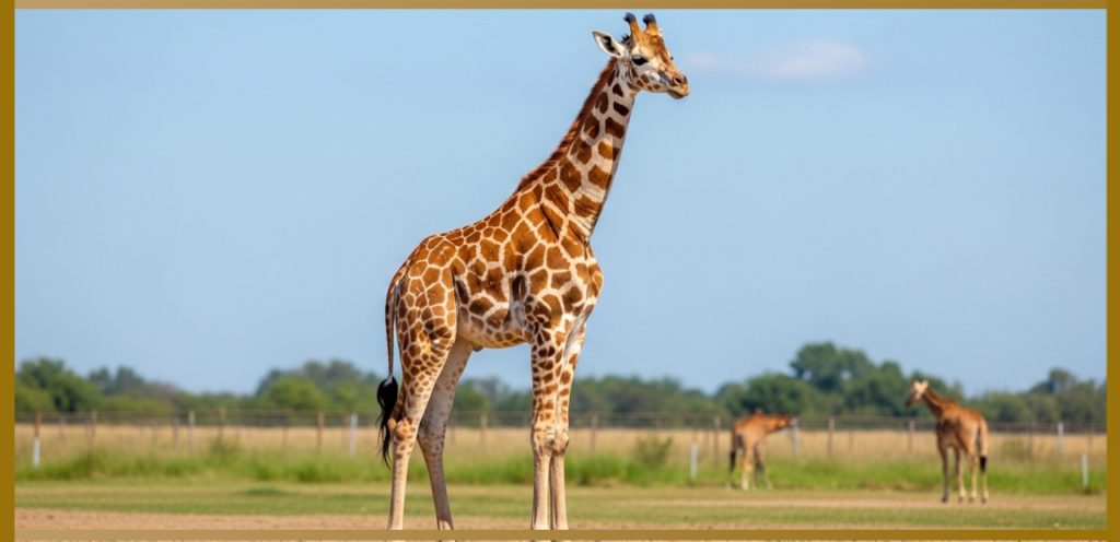 juvenile giraffe height