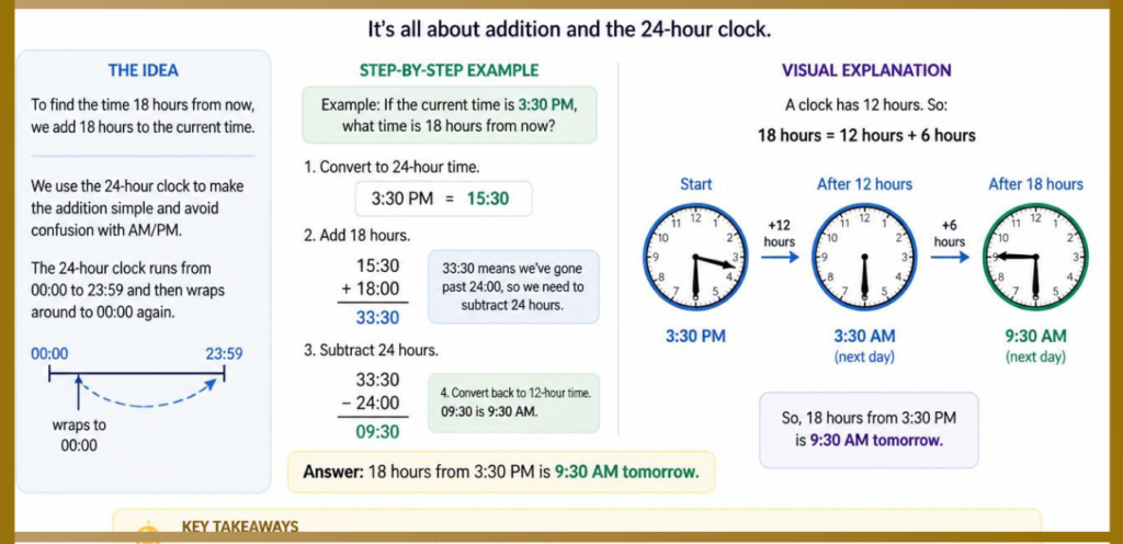 Math Behind 18 Hours From Now