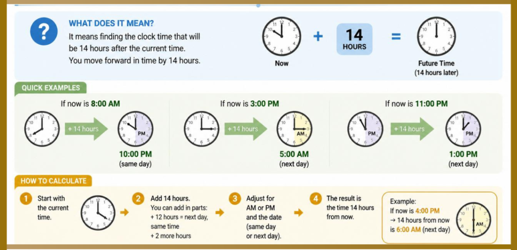 What Time Is 14 Hours From Now