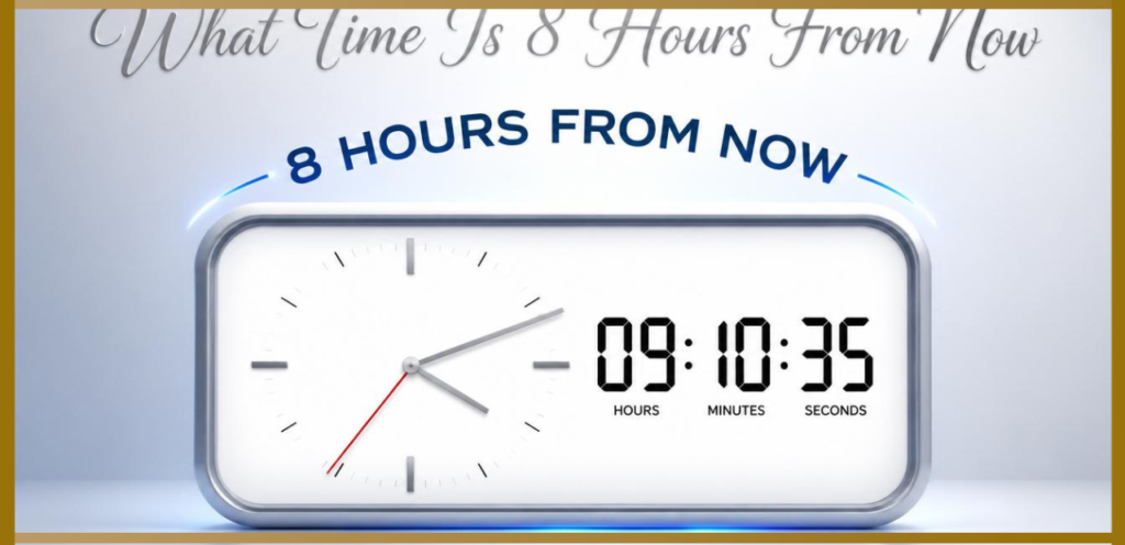 What Time Is 8 Hours From Now?