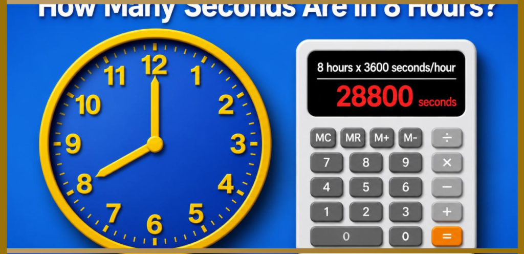 Seconds in 8 Hours