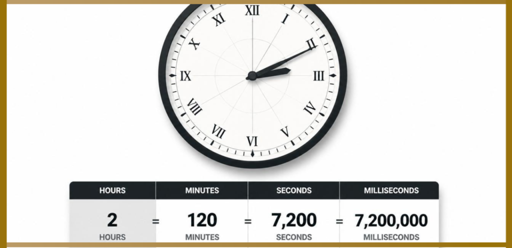 2 Hours Conversion