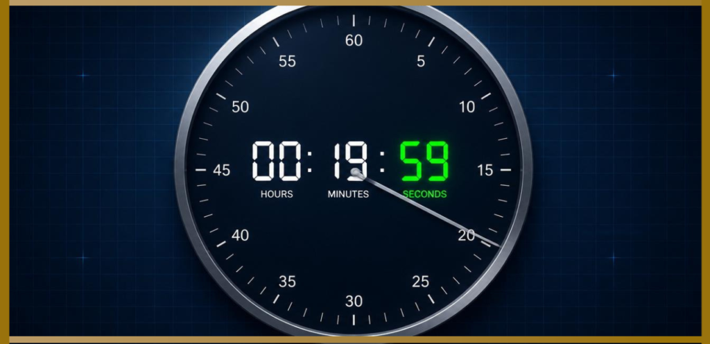 20 Minutes in Seconds