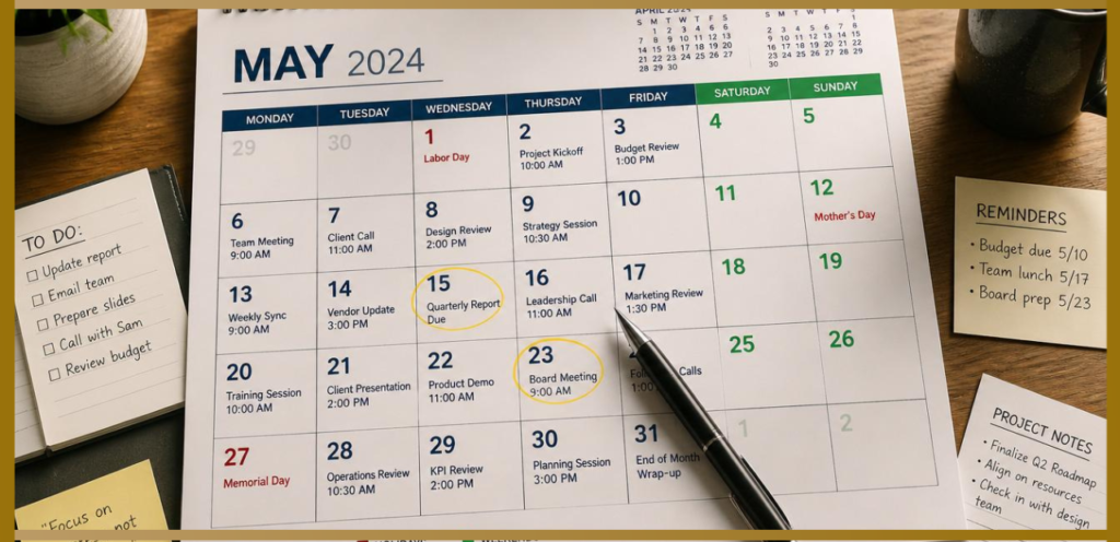 Business Days and Holidays