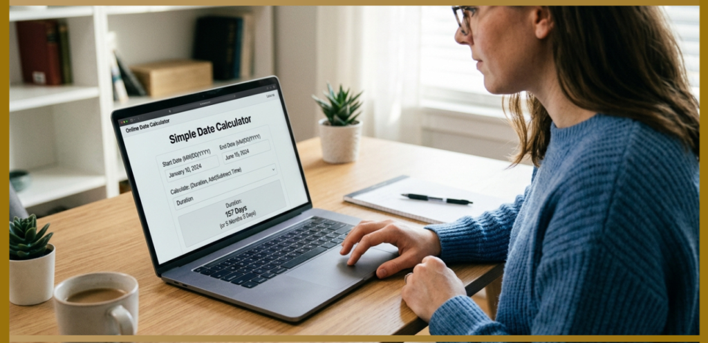 Using Online Date Calculators