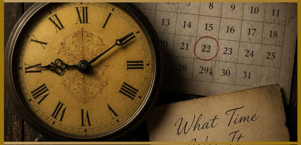 What Time Was It 21 Hours Ago?