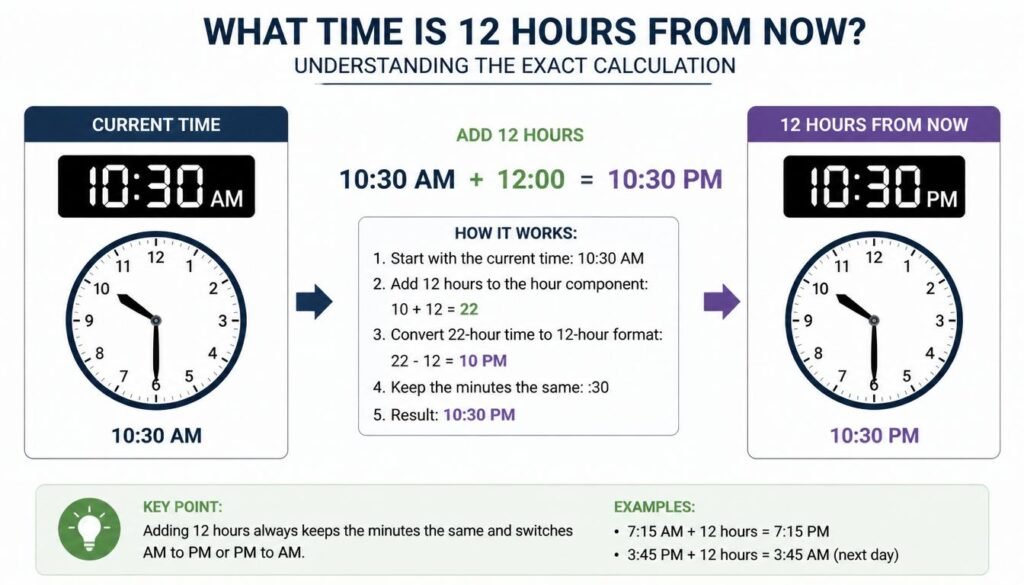 What Time Is 12 Hours From Now? Understanding the Exact Calculation