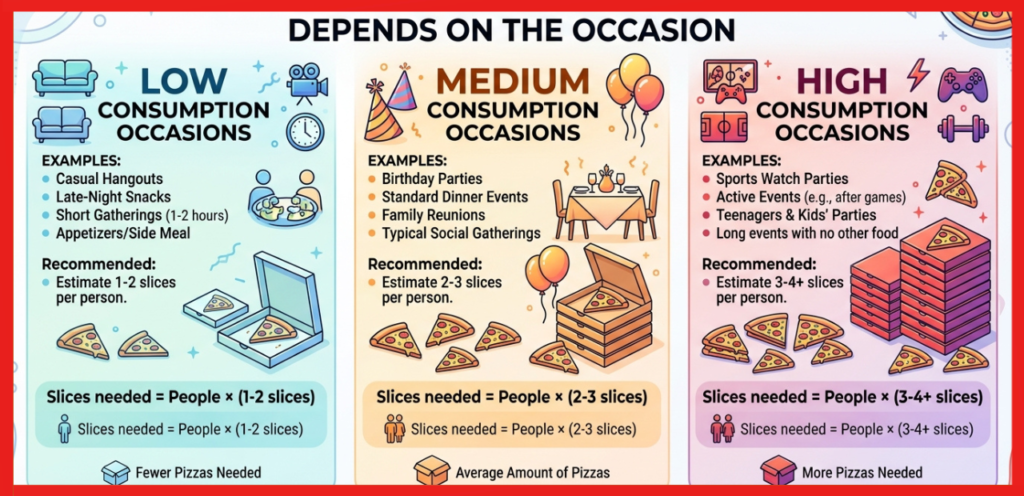 How Many Pizzas for a Party