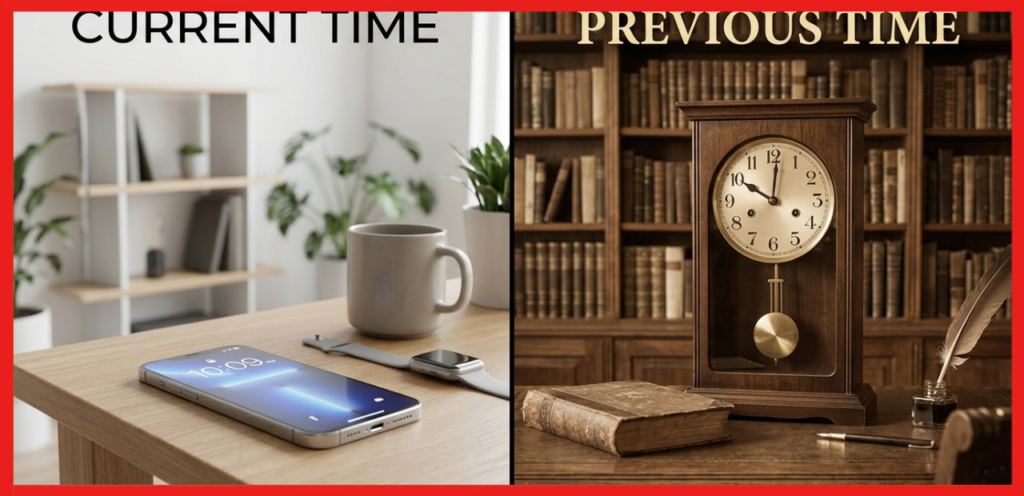 Current Time vs Previous Time