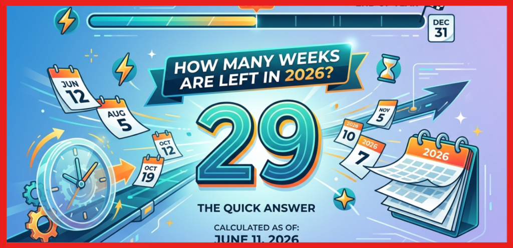 How Many Weeks Are Left in 2026