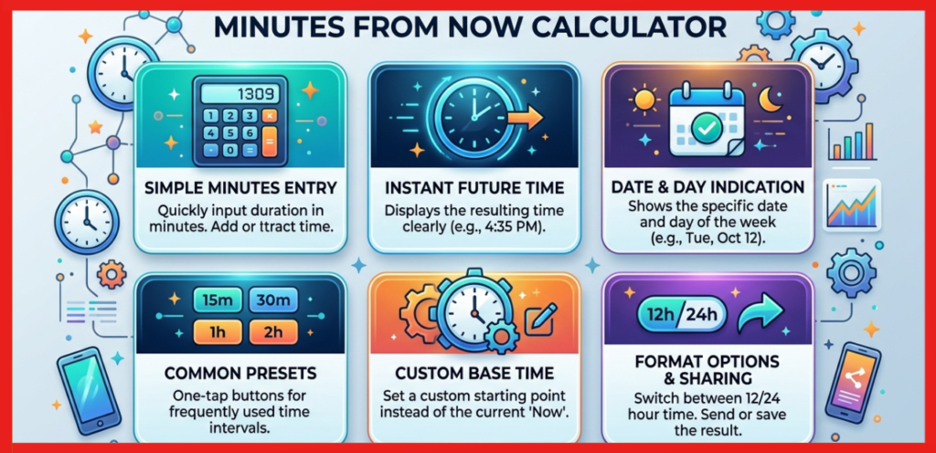 Minutes From Now Calculator