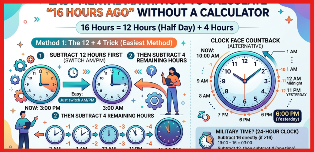 Calculate 16 Hours Ago