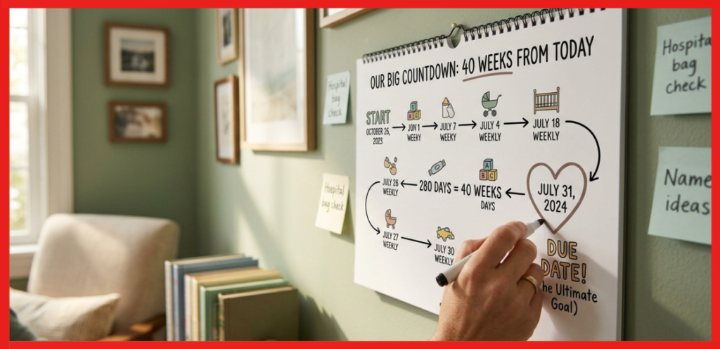 What Date Is 40 Weeks From Today?