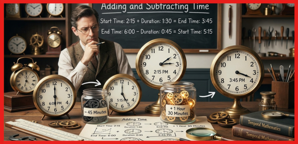 Adding and Subtracting Time