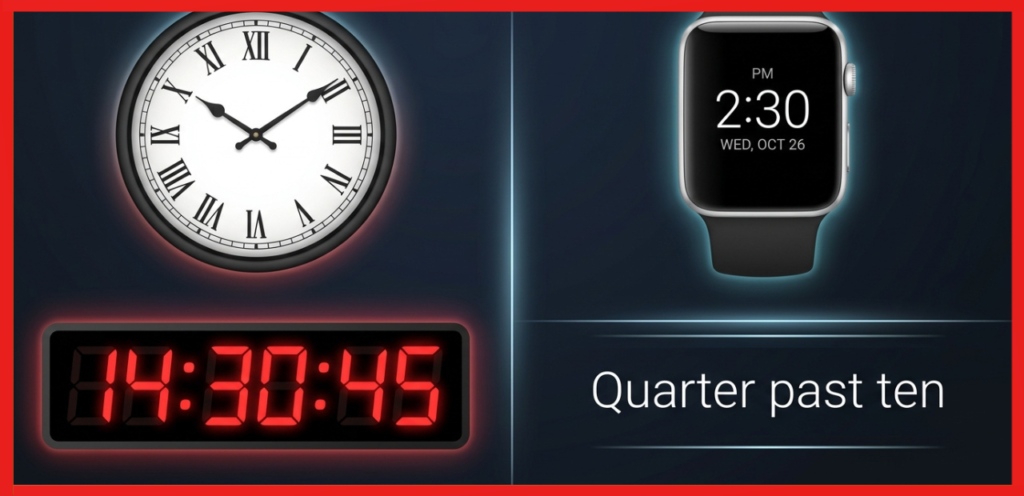 Time Formats and Date Formats