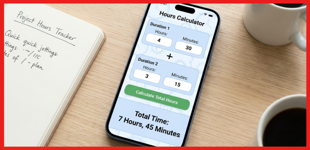 Add Hours Using an Hours Calculator