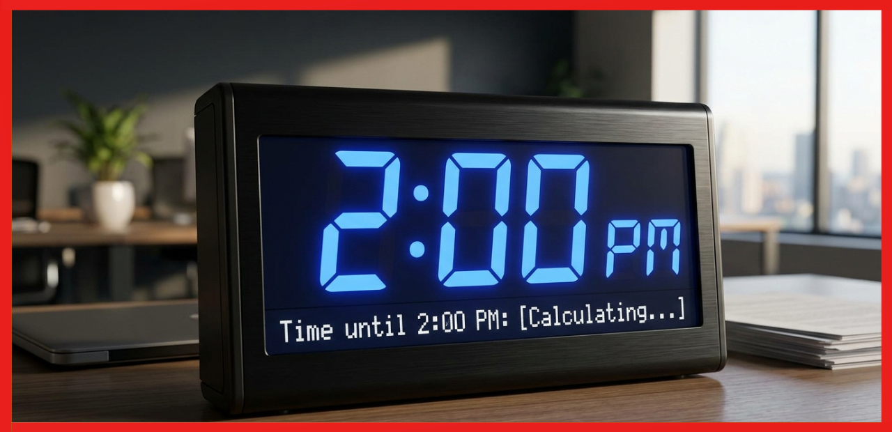 How Long Until 2:00 PM
