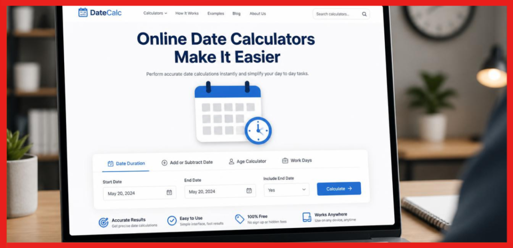 online date calculator