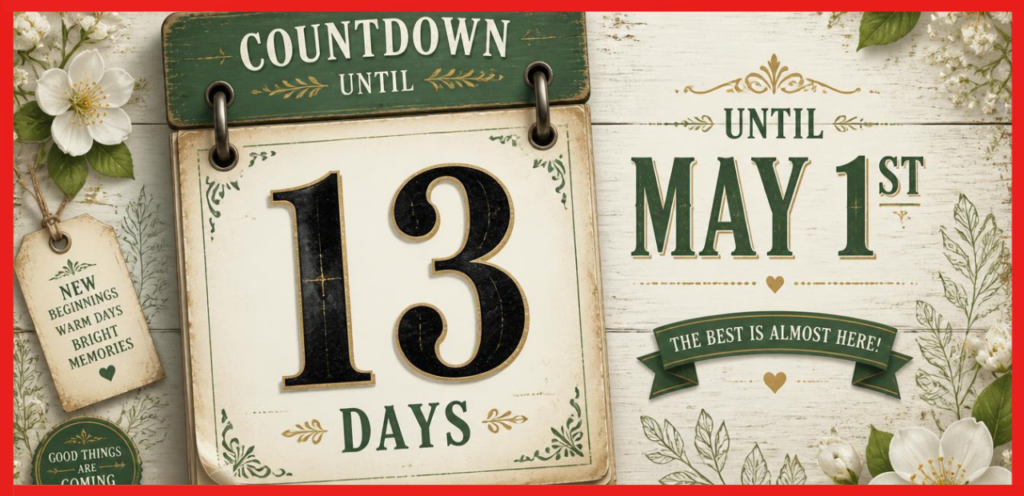 Days Until May 1st