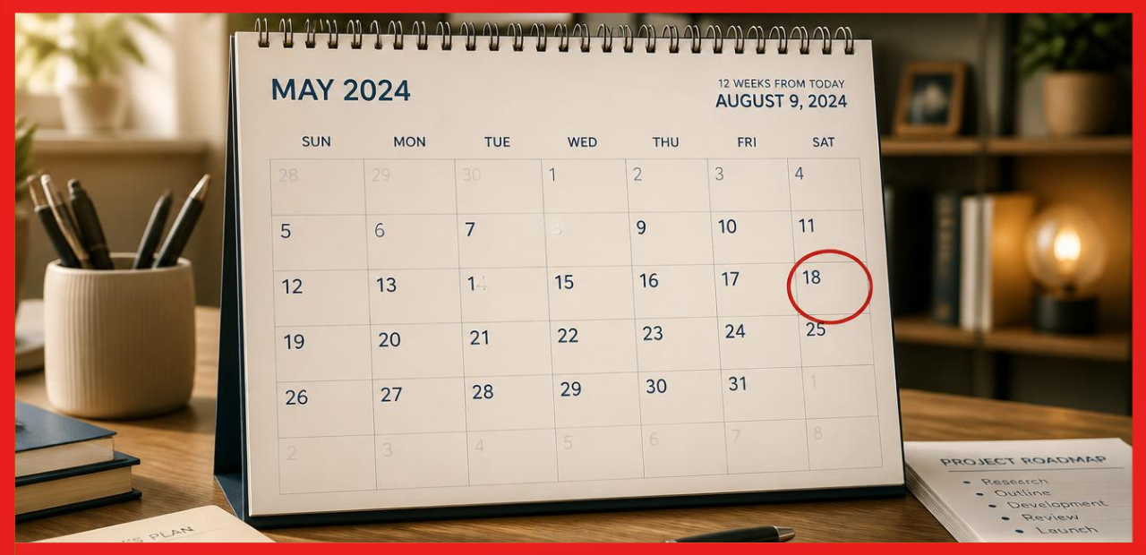 12 Weeks From Today