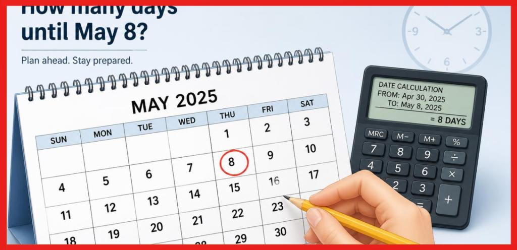 Calculate Days Until May 8