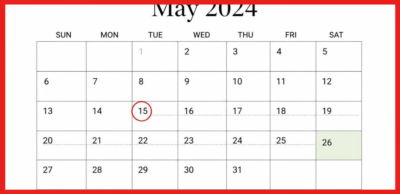 What Date Is 14 Weeks From Today