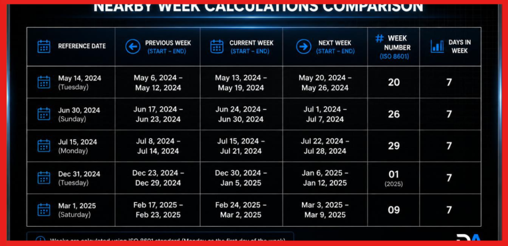 Week Calculations