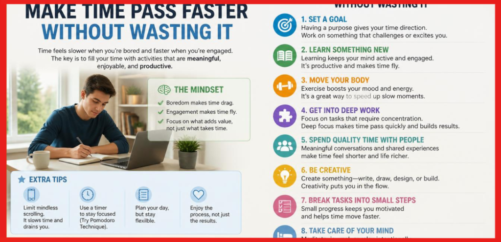make time pass faster