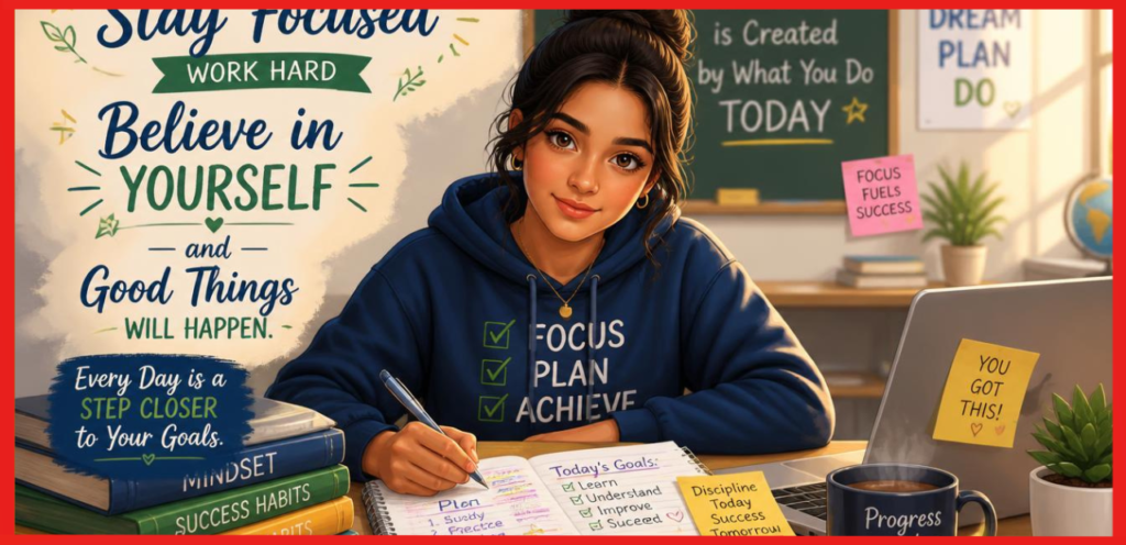 stay motivated in class