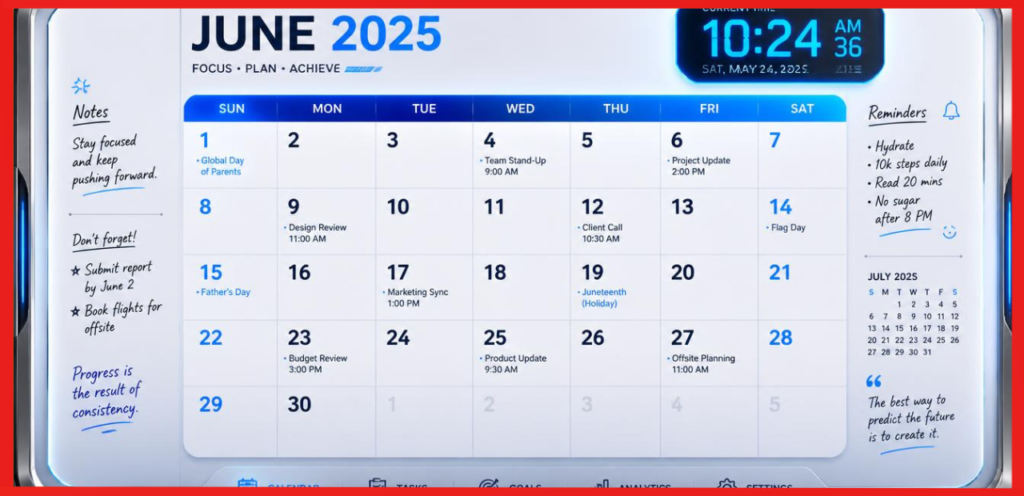 Future Date Examples