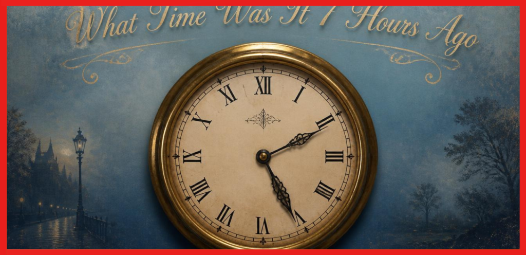 What Time Was It 7 Hours Ago