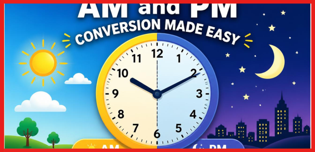 AM and PM Conversion