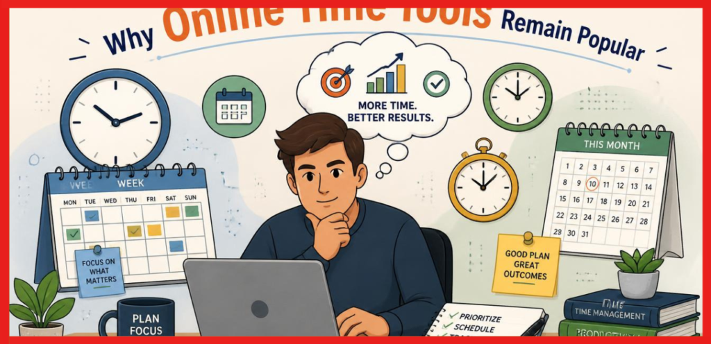 Why Online Time Tools Remain Popular