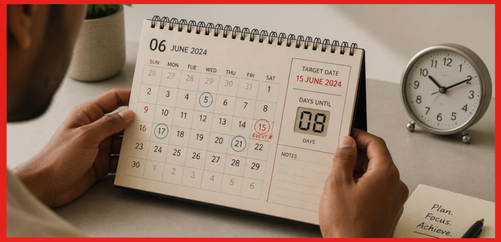 Date Using a Calendar